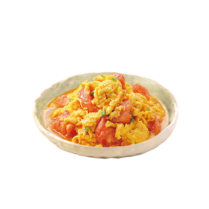Scrambled Eggs with Tomatoes